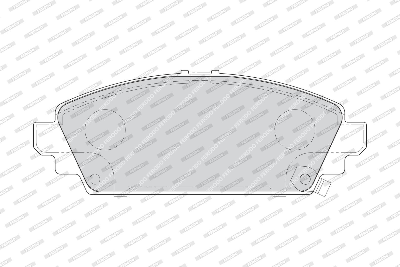 Bremsbelagsatz, Scheibenbremse