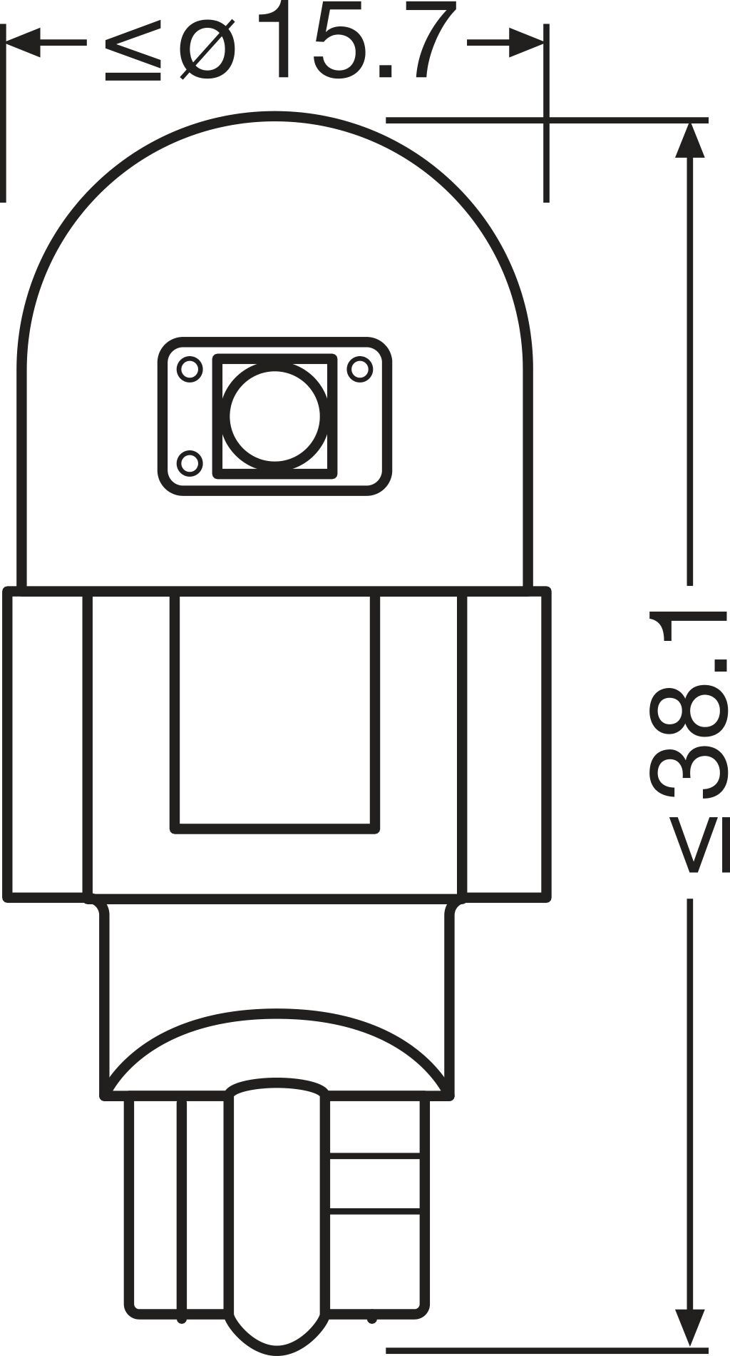 Glühlampe, Innenraumleuchte