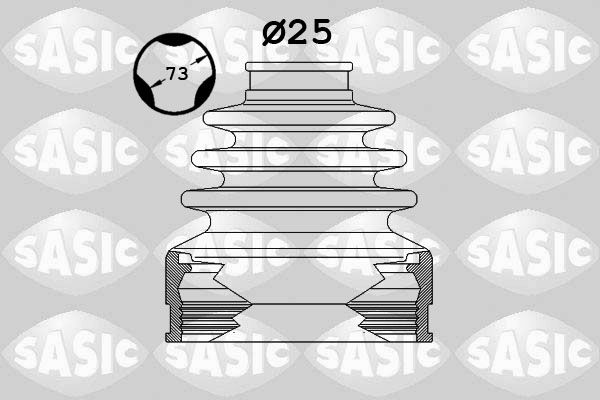 Faltenbalgsatz, Antriebswelle