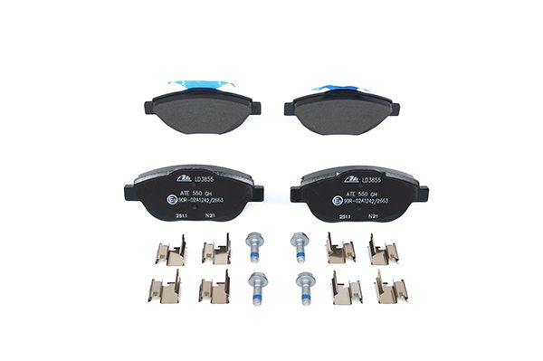 Bremsbelagsatz, Scheibenbremse