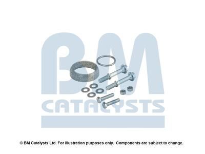 Montagesatz, Abgasrohr