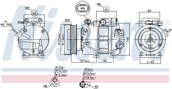 Kompressor, Klimaanlage