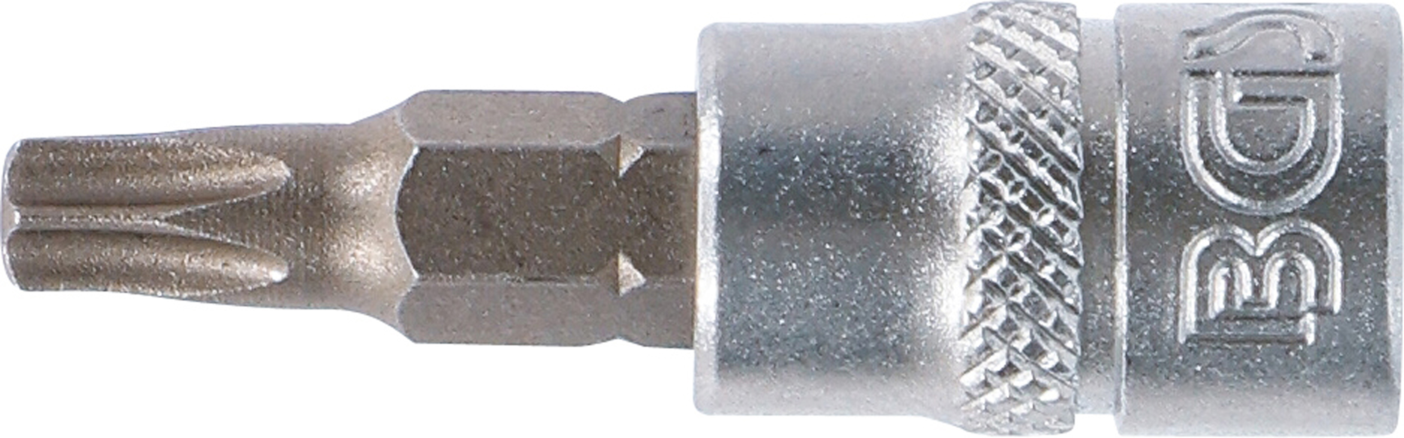 BGS Bit-Einsatz | Antrieb Innenvierkant 6,3 mm (1/4") | T-Profil (für Torx) T27