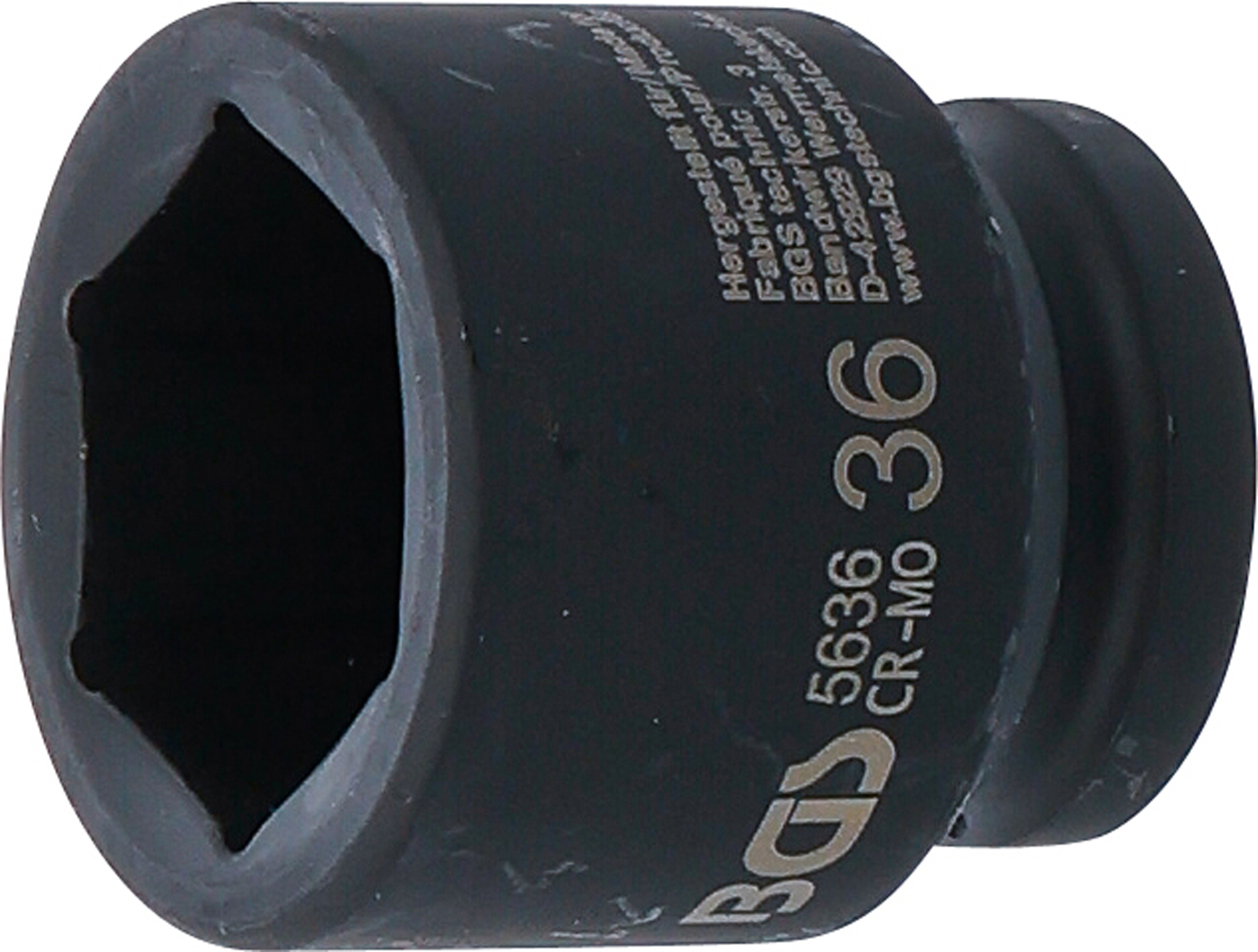 BGS Kraft-Steckschlüssel-Einsatz Sechskant | Antrieb Innenvierkant 20 mm (3/4") | SW 36 mm