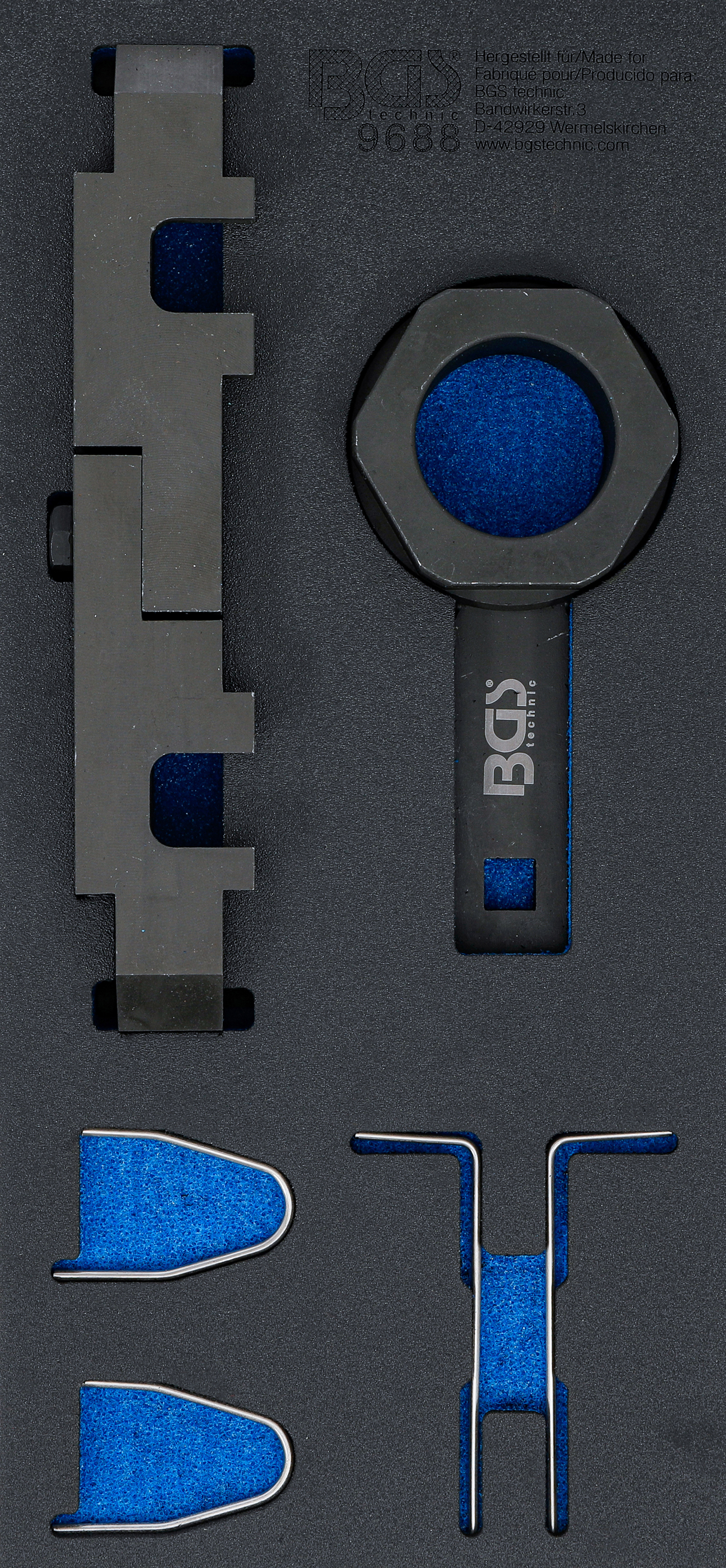 BGS Werkstattwageneinlage 1/3: Motor-Einstellwerkzeug-Satz | für Opel 1.6 SIDI