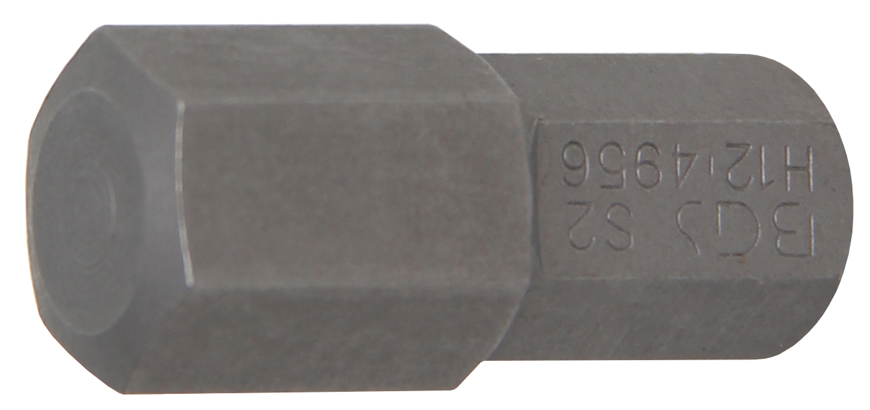 BGS Bit | Länge 30 mm | Antrieb Außensechskant 10 mm (3/8") | Innensechskant 12 mm