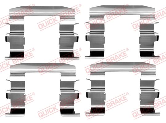 Zubehörsatz, Scheibenbremsbelag