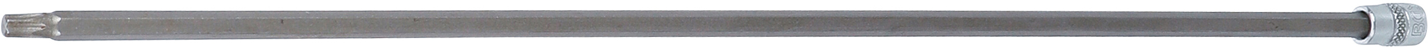 BGS Bit-Einsatz | Länge 400 mm | Antrieb Innenvierkant 6,3 mm (1/4") | T-Profil (für Torx) T30