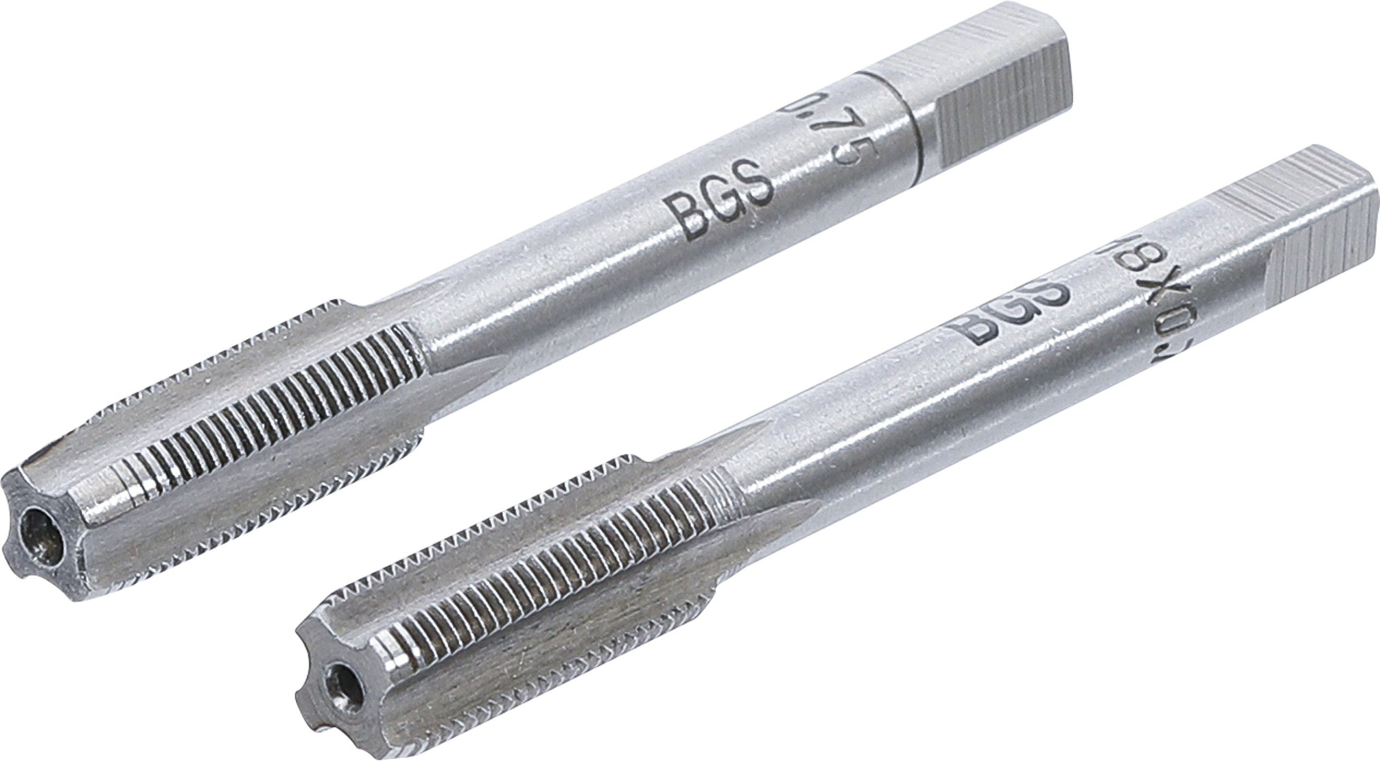 BGS Gewindebohrer | Vor- und Fertigschneider | M8 x 0.75 | 2-tlg.