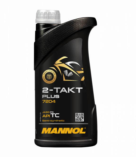 Mannol 2-Takt Plus 7204 Zweitakt Motoröl teilsynthetisch 1 Liter