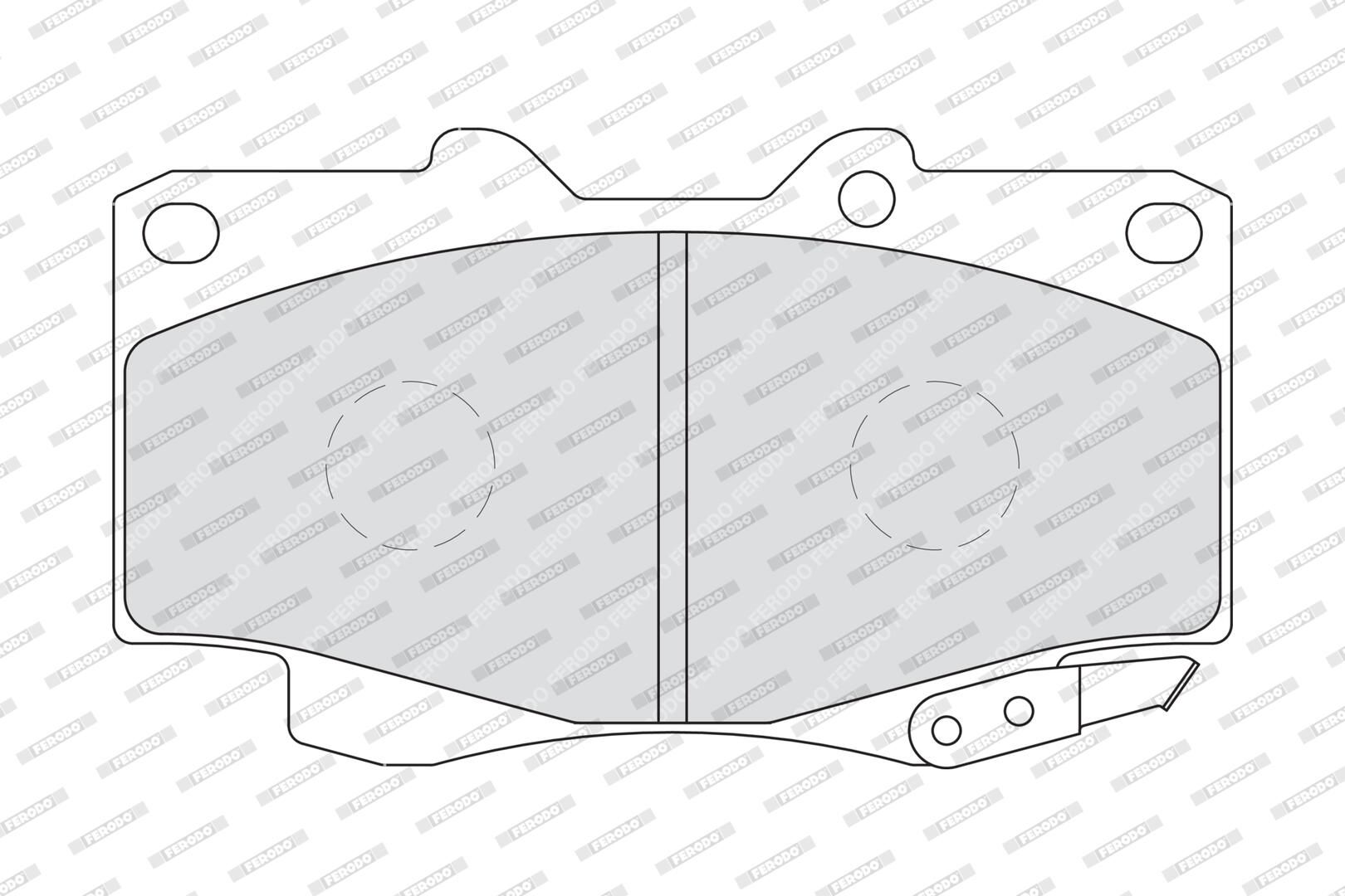 Bremsbelagsatz, Scheibenbremse