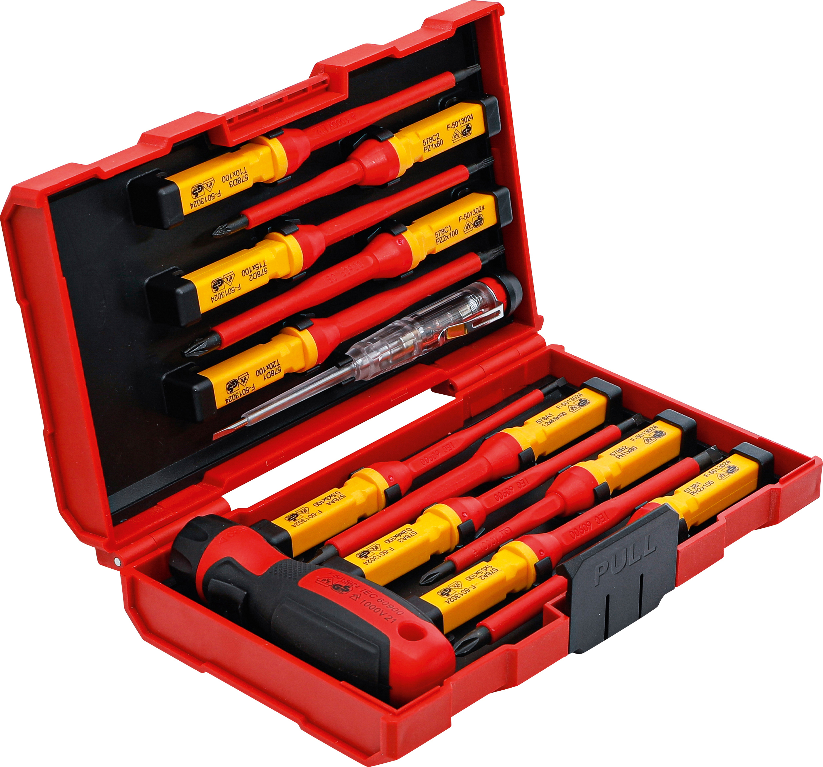 BGS VDE-Schraubendreher-Satz | mit Wechselklingen | 13-tlg.