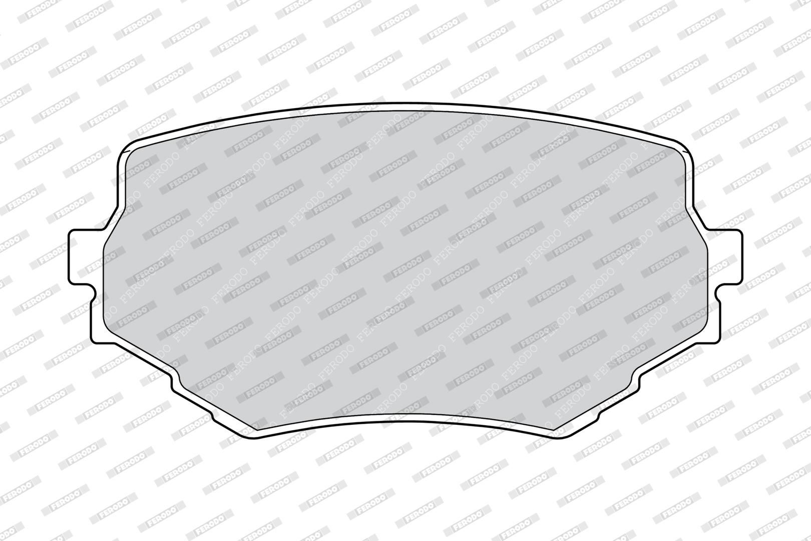 Bremsbelagsatz, Scheibenbremse