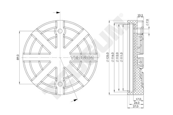Auflagenteller, Rangierheber