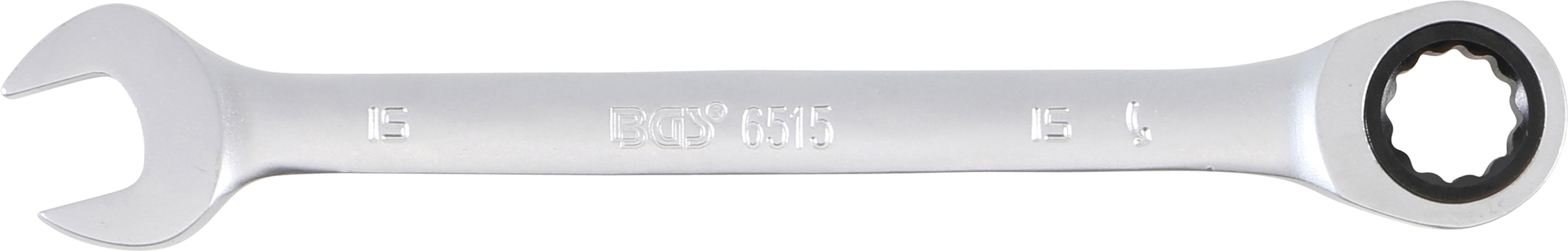 BGS Ratschenring-Maulschlüssel | SW 15 mm