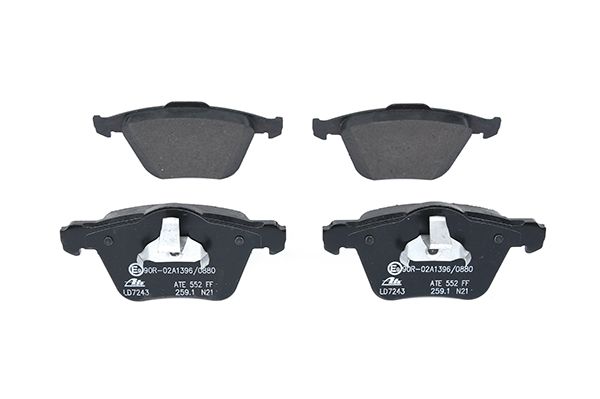 Bremsbelagsatz, Scheibenbremse