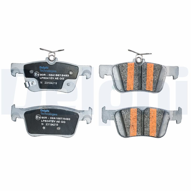 Bremsbelagsatz, Scheibenbremse