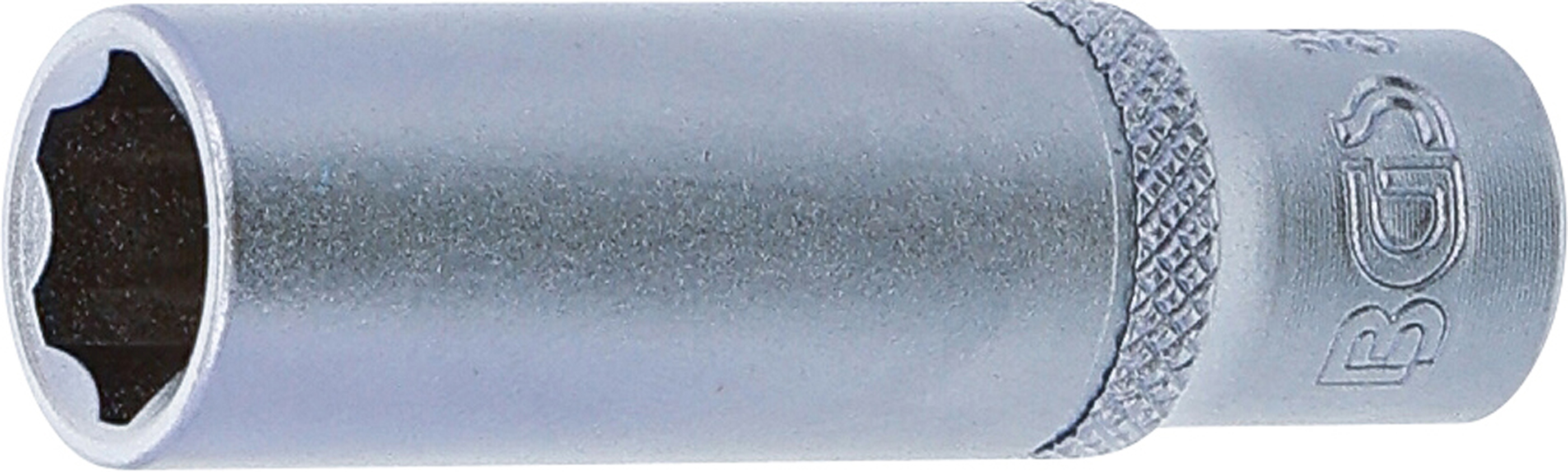 BGS Steckschlüssel-Einsatz Super Lock, tief | Antrieb Innenvierkant 6,3 mm (1/4") | SW 10 mm