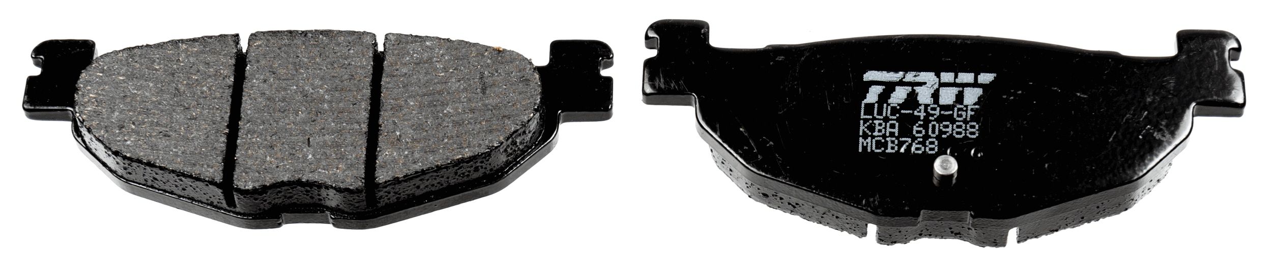 Bremsbelagsatz, Scheibenbremse