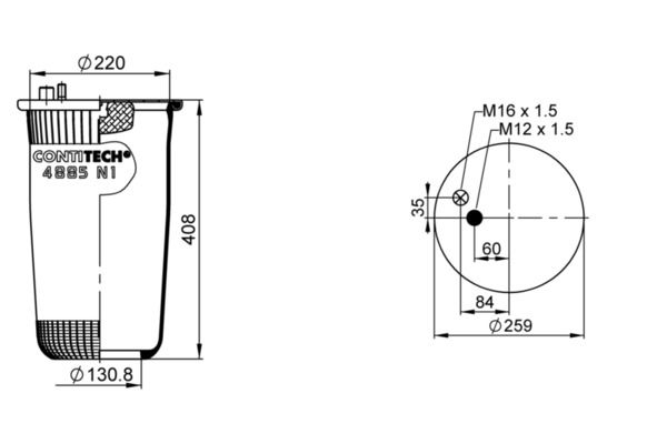 Federbalg, Luftfederung