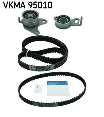 Ventilsteuerung Satz (Riemen + Rolle) passt zu: HYUNDAI H100; MITSUBISHI GALANT IV, L 300 / DELICA II, L 300 III, L200, L200 / TRITON, PAJERO I, PAJERO II 2.3D/2.5D 09.80-12.15