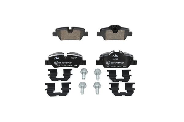 Bremsbelagsatz, Scheibenbremse