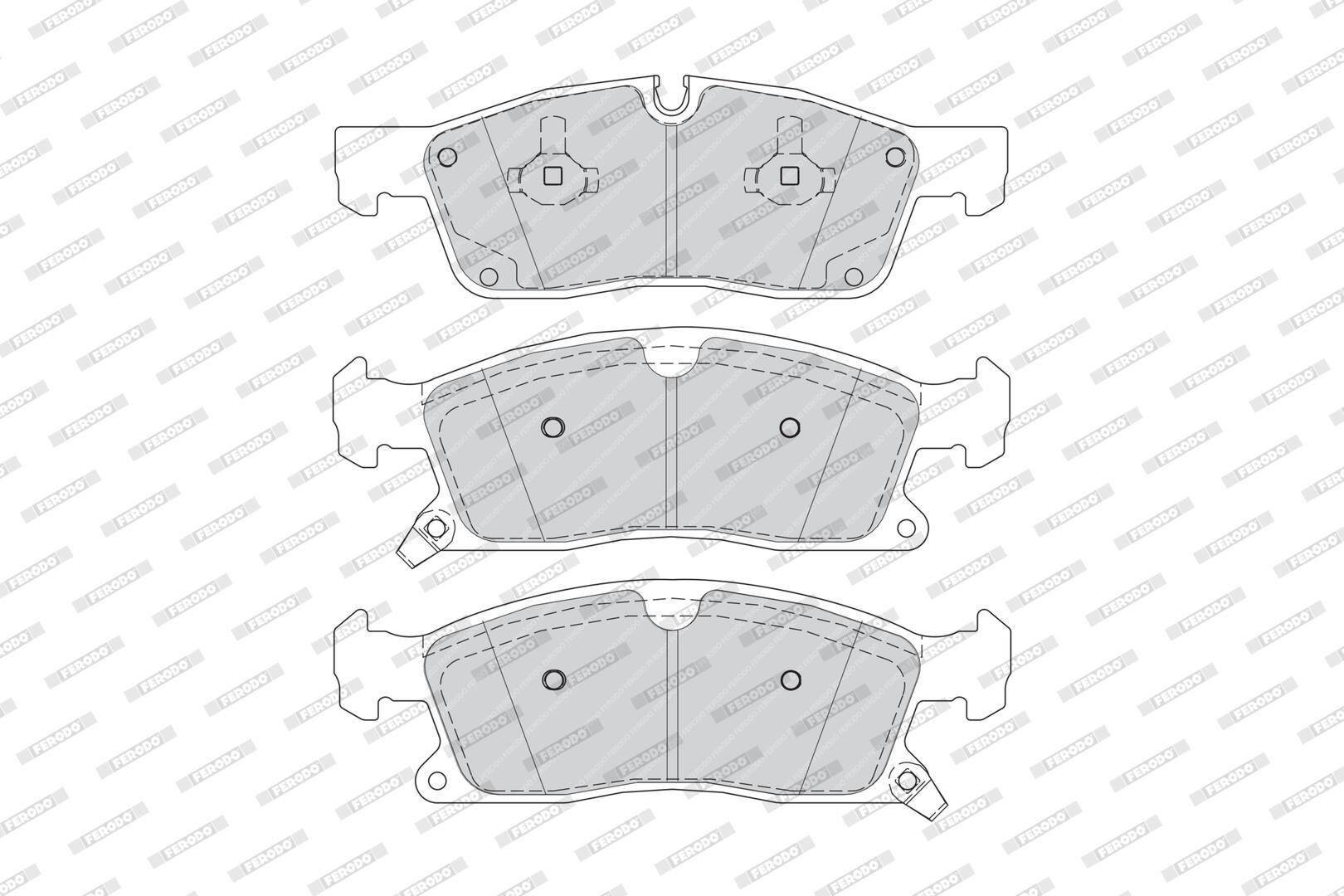 Bremsbelagsatz, Scheibenbremse
