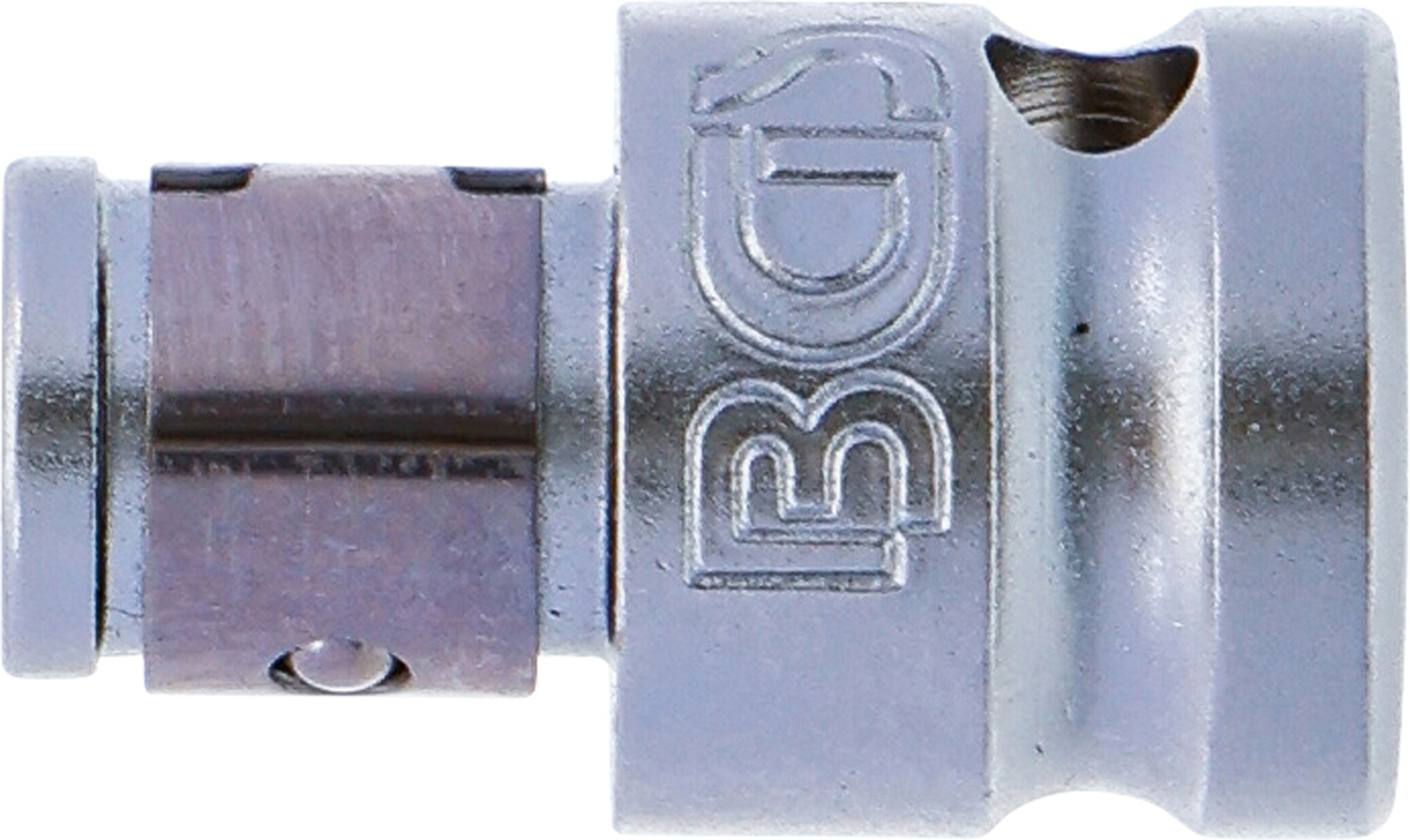 BGS Bit-Adapter mit Haltekugel | Innenvierkant 10 mm (3/8") | Innensechskant 6,3 mm (1/4")