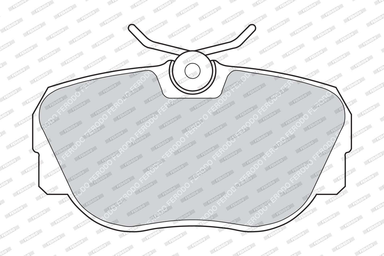 Bremsbelagsatz, Scheibenbremse