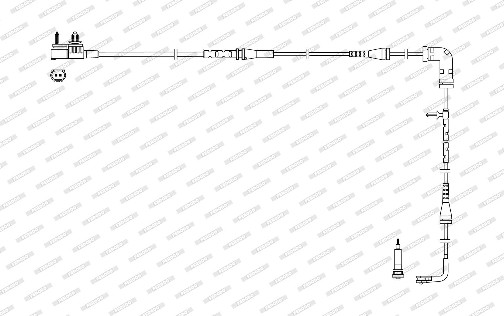 Warnkontakt, Bremsbelagverschleiß