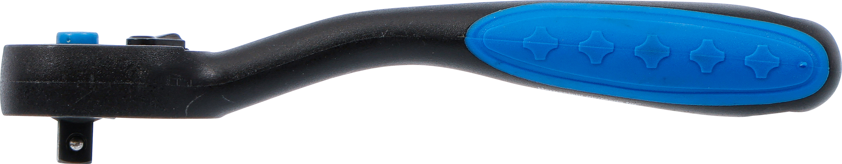 BGS Umschaltknarre, kunststoff-ummantelt | Abtrieb Außenvierkant 6,3 mm (1/4")