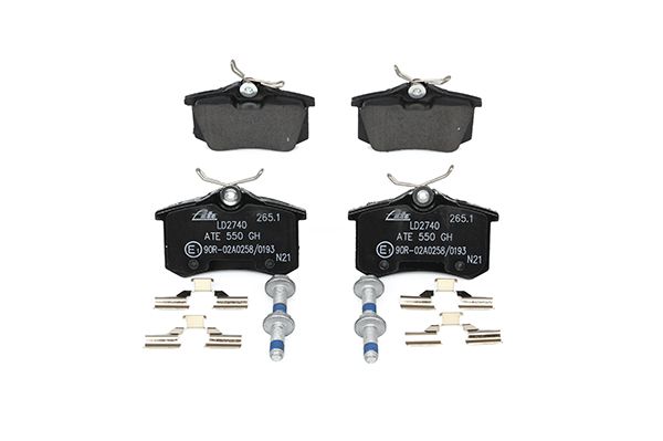 Bremsbelagsatz, Scheibenbremse