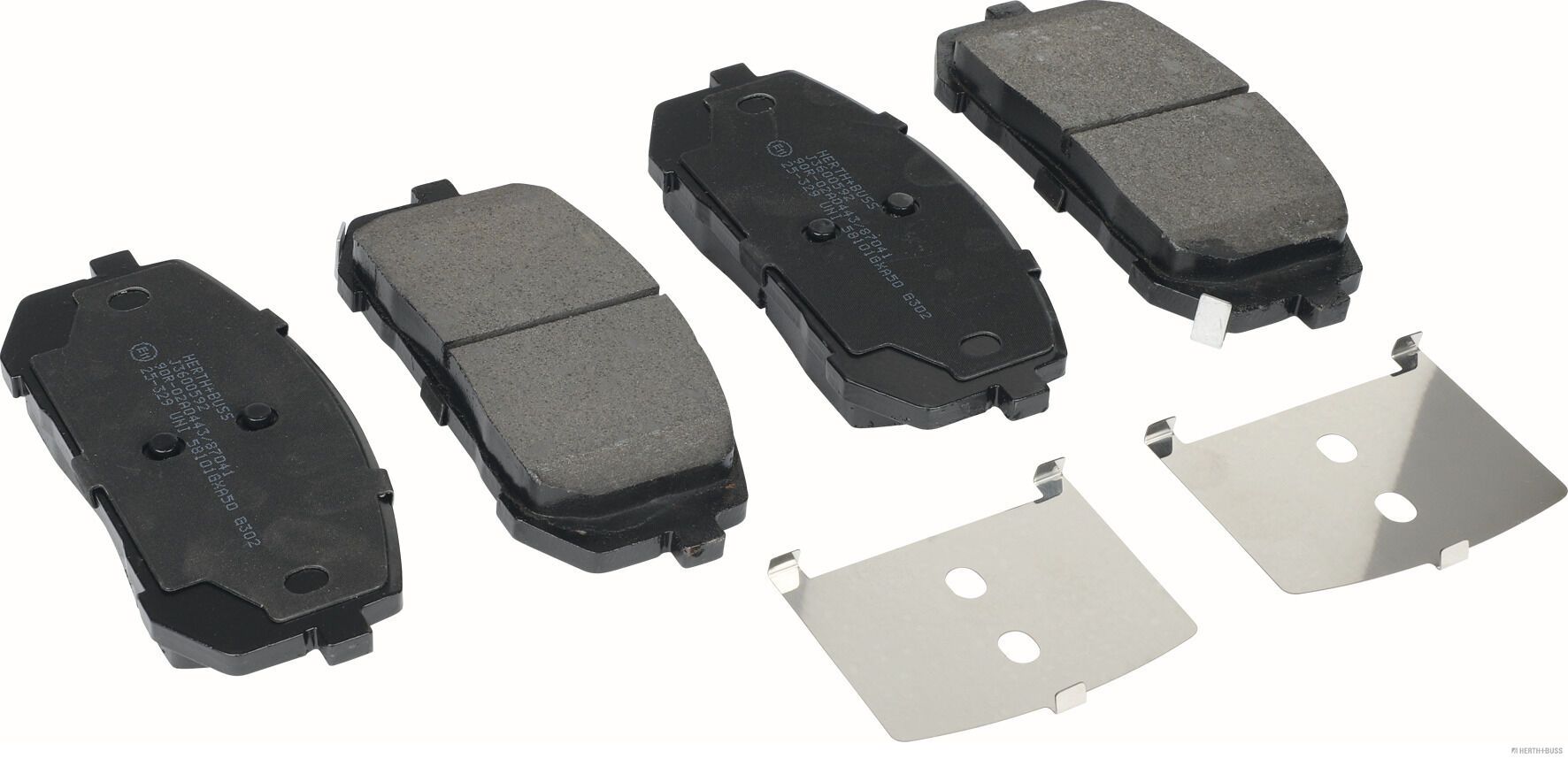 Bremsbelagsatz, Scheibenbremse