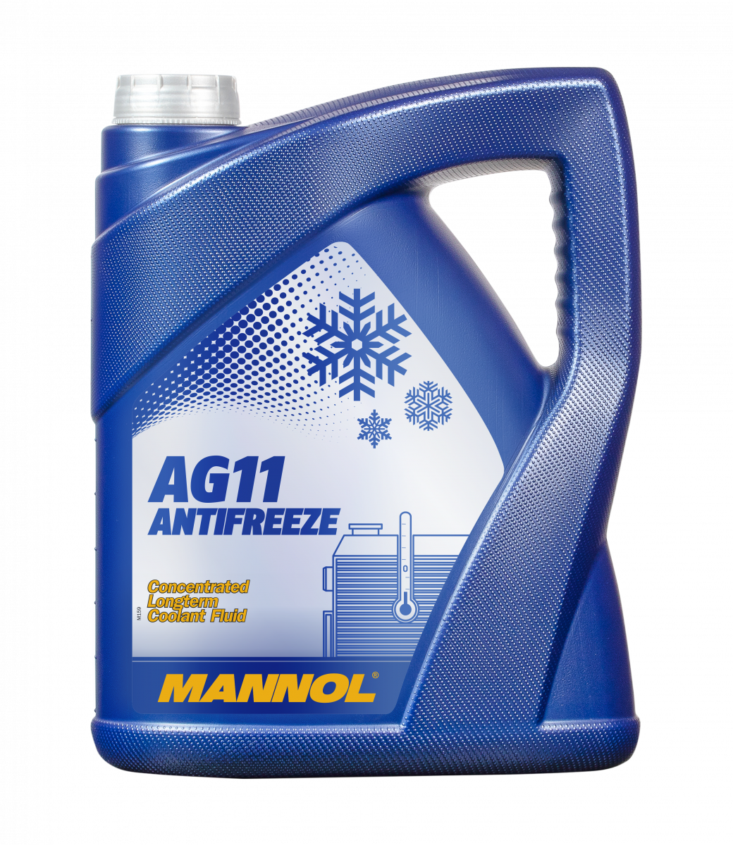 Mannol 4111 Kühlerfrostschutz Antifreeze AG11 Longterm Konzentrat 5 Liter
