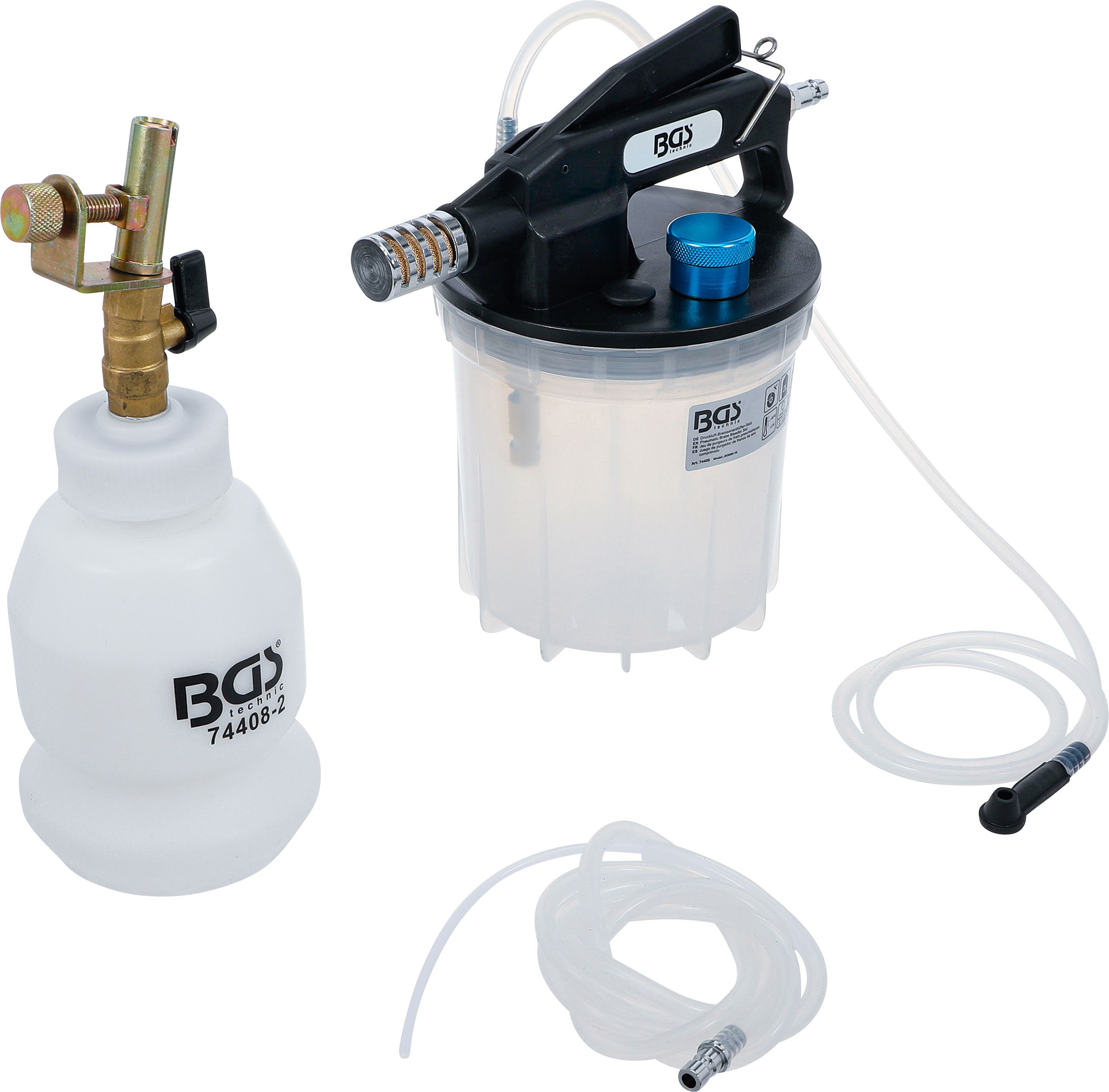 BGS Druckluft-Bremsenentlüfter-Satz | 2-tlg.