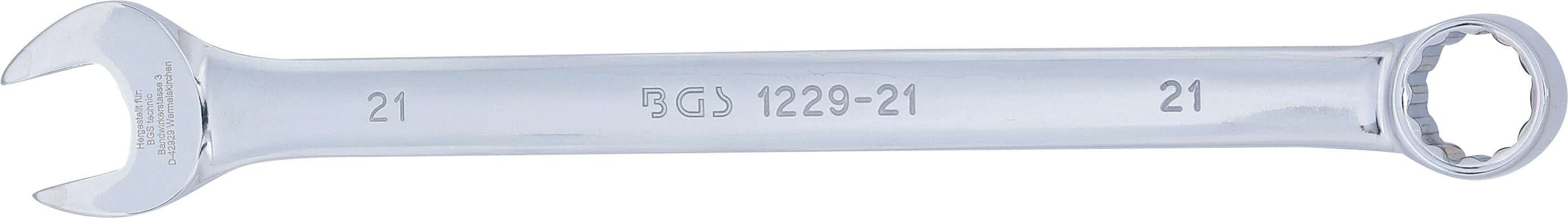 BGS Maul-Ringschlüssel | extra lang | SW 21 mm