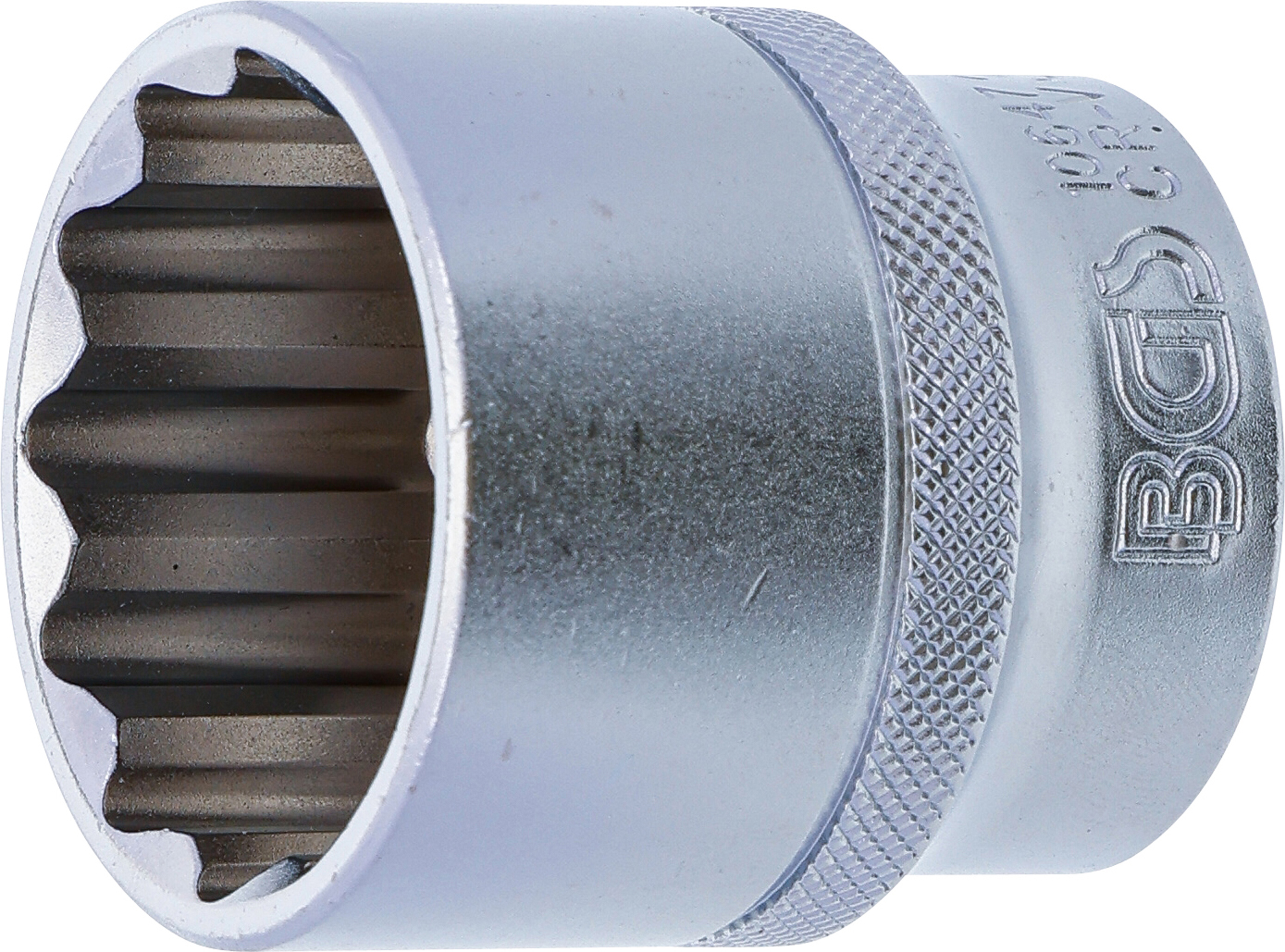 BGS Steckschlüssel-Einsatz Zwölfkant | Antrieb Innenvierkant 12,5 mm (1/2") | SW 32 mm