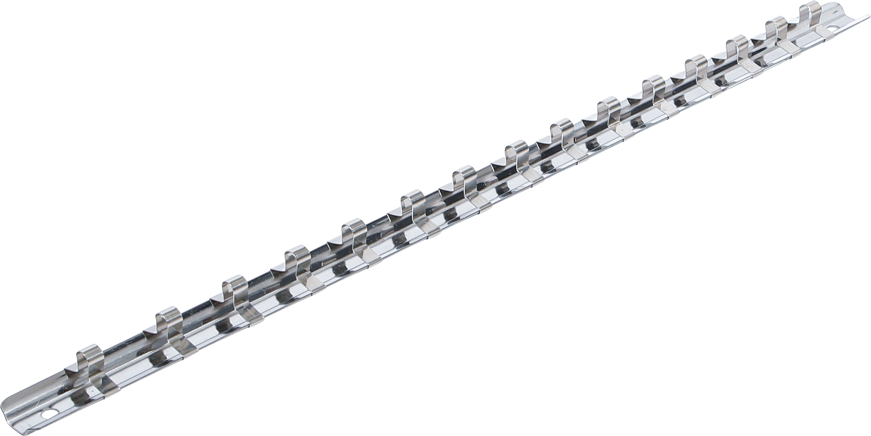 BGS Aufsteckschiene mit 15 Clips | 6,3 mm (1/4")