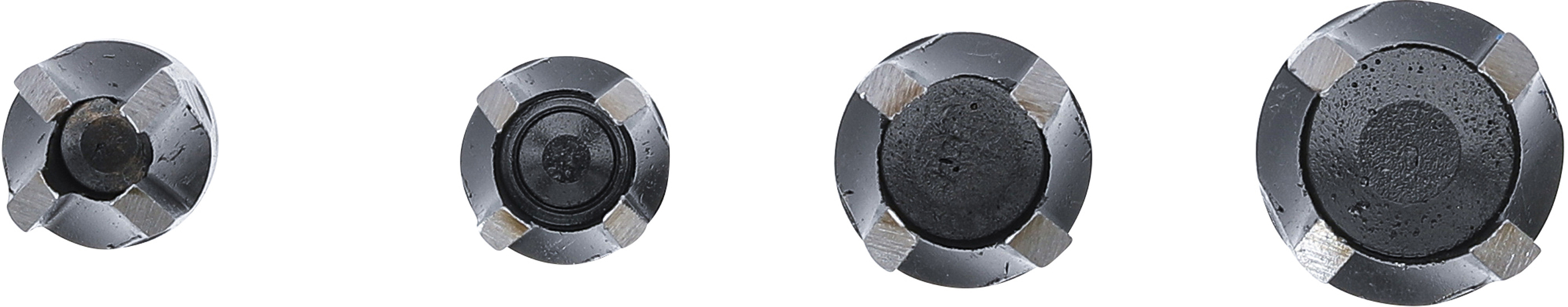 BGS Zapfenbohrer-Satz | 6 - 8 - 10 - 13 mm | 4-tlg.