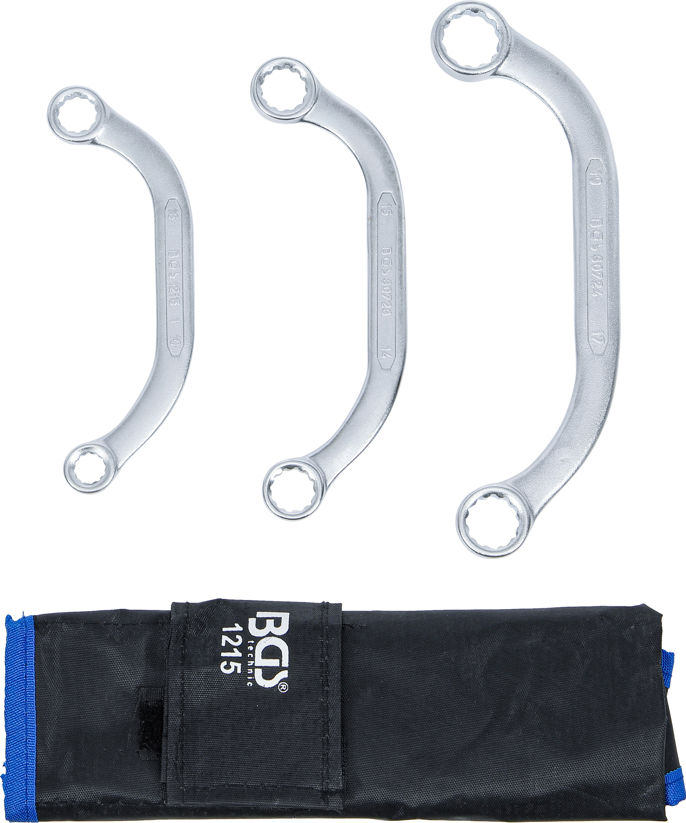 BGS Starter- und Blockschlüssel-Satz | SW 10 x 13 - 17 x 19 mm | 3-tlg.