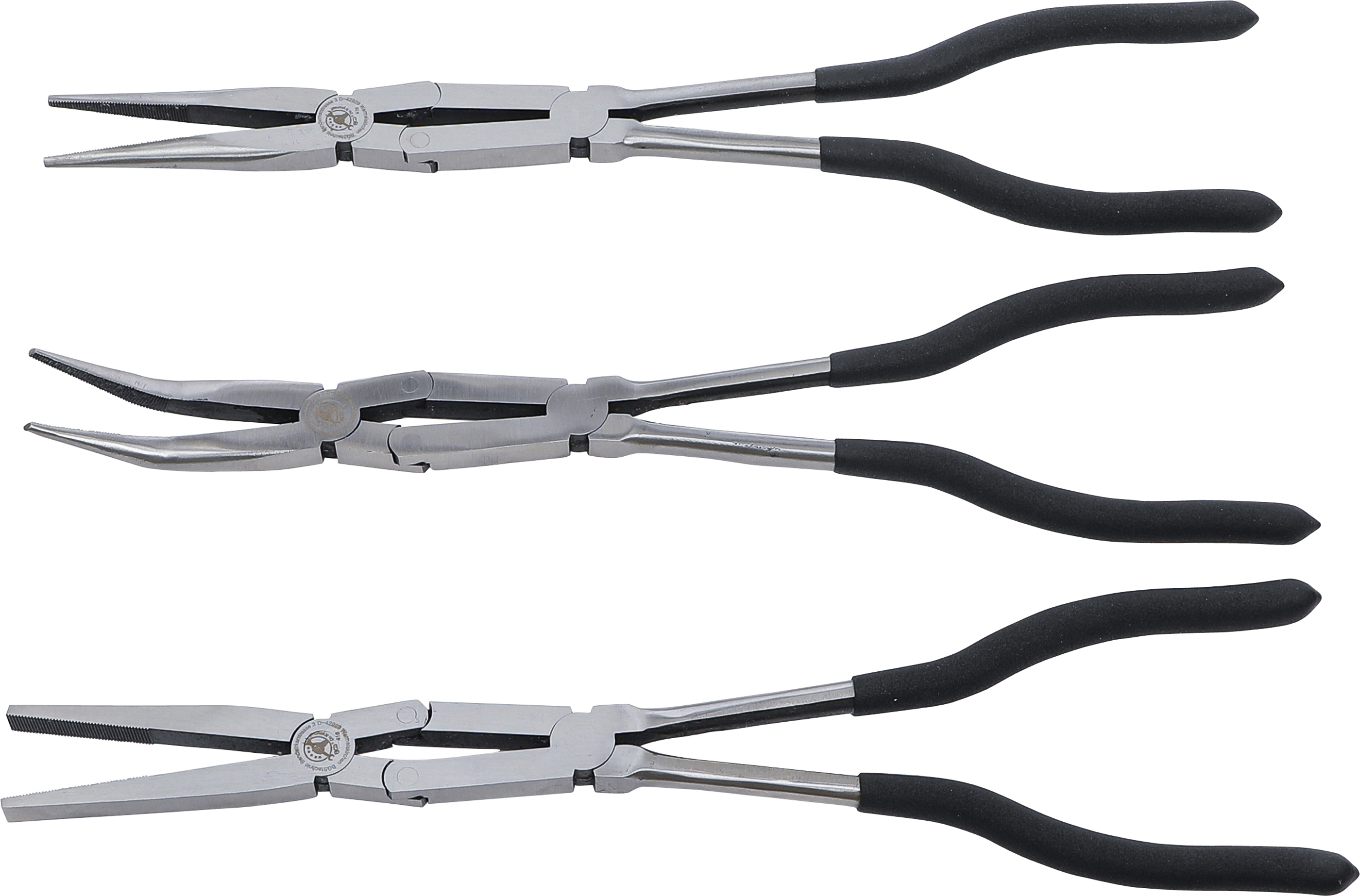 BGS Doppelgelenk-Zangen-Satz | 3-tlg.