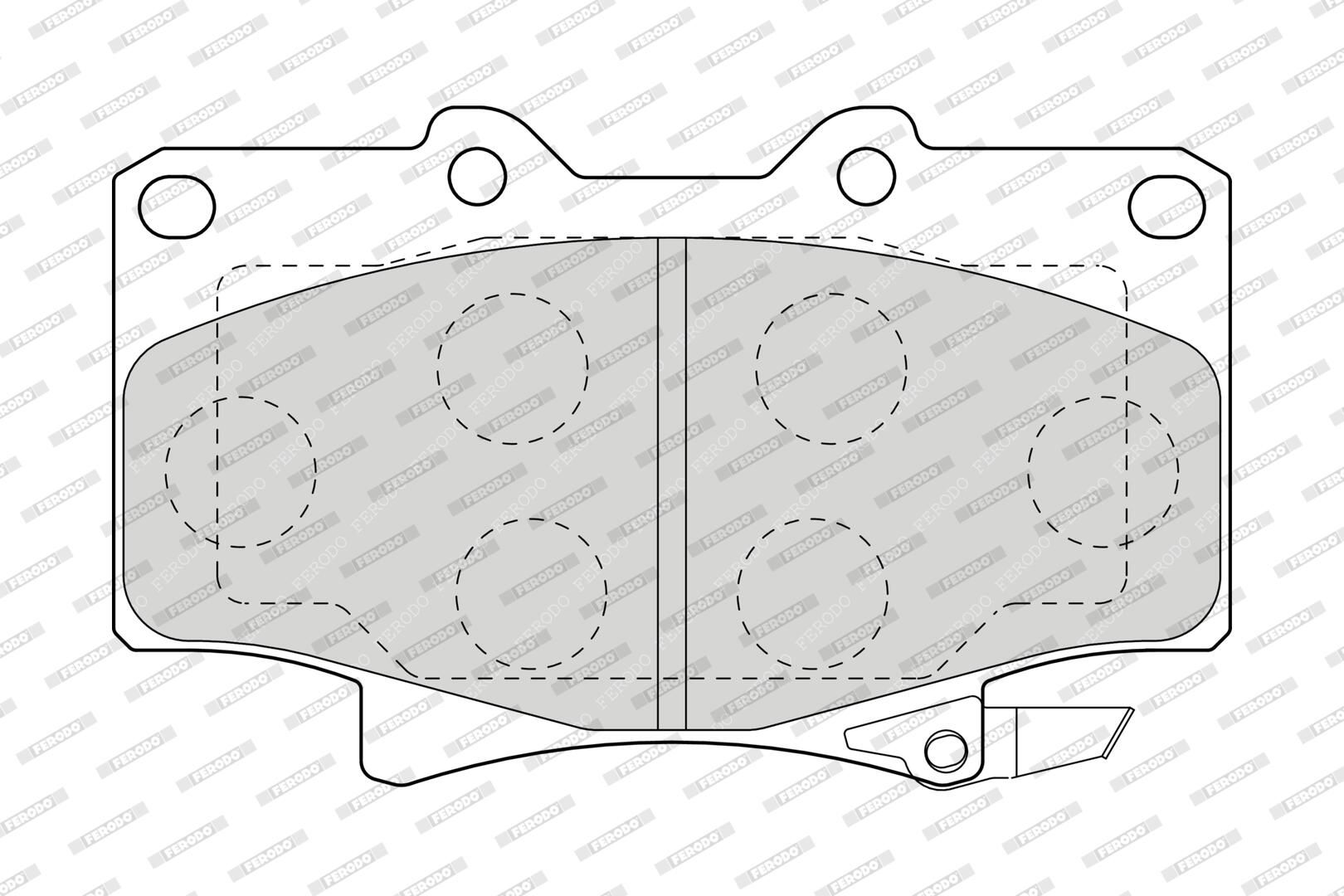 Bremsbelagsatz, Scheibenbremse