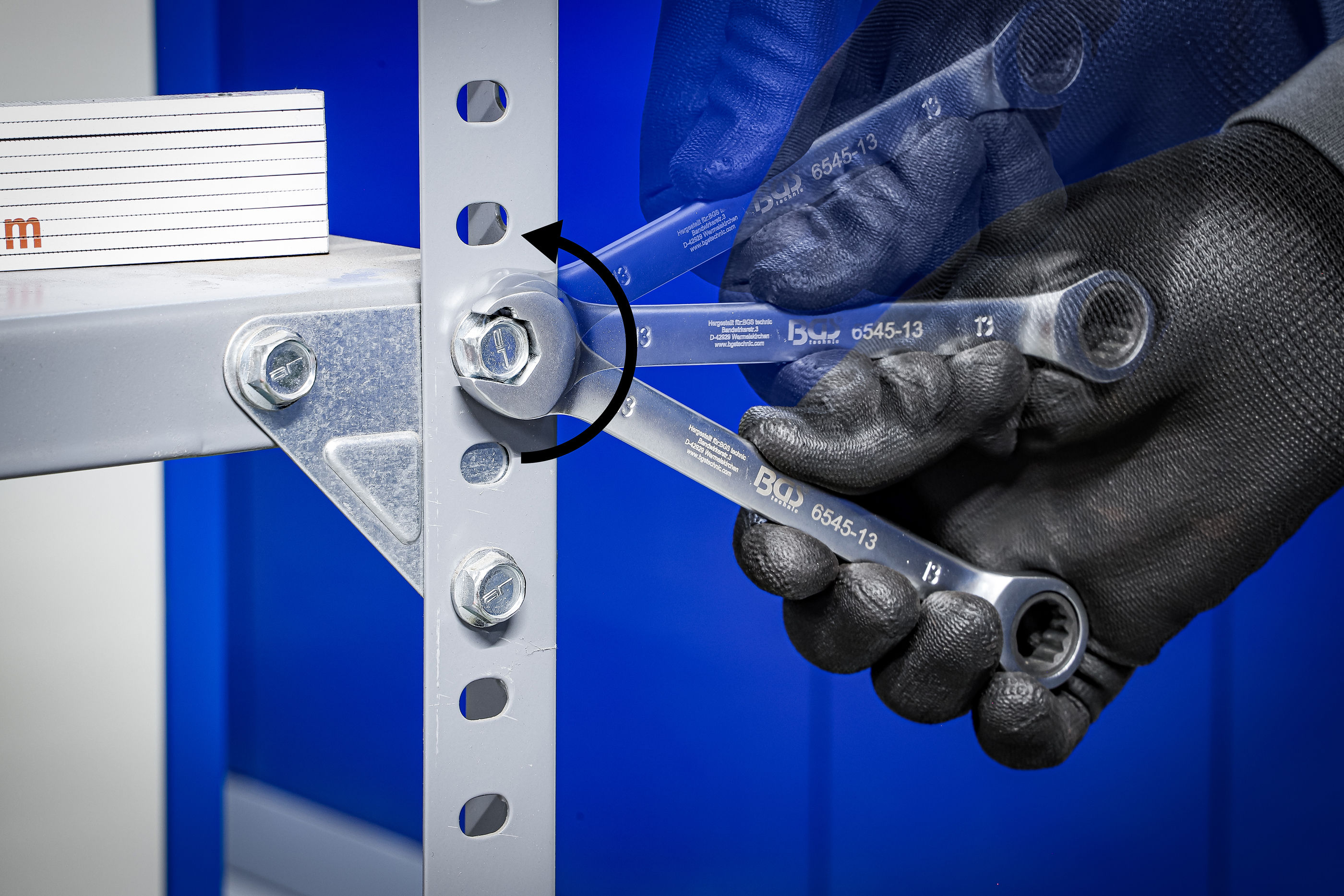 BGS Maulratschen- und Ratschenring-Schlüssel-Satz | SW 8 - 19 mm | 12-tlg.