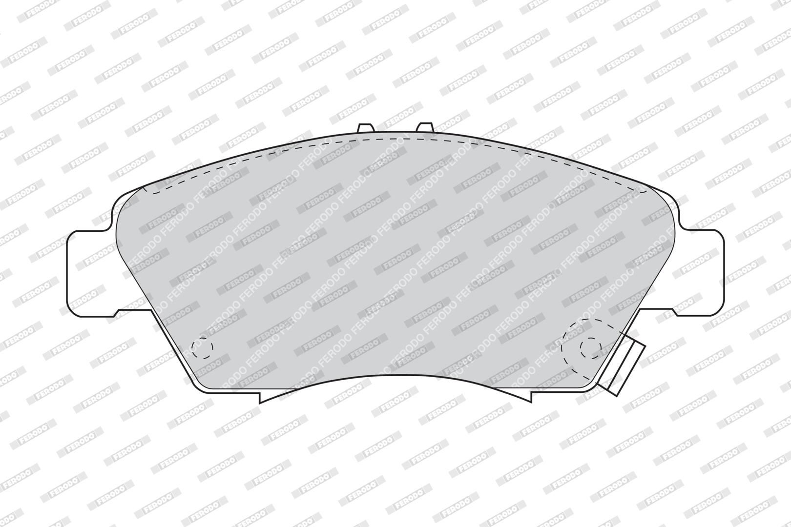 Bremsbelagsatz, Scheibenbremse