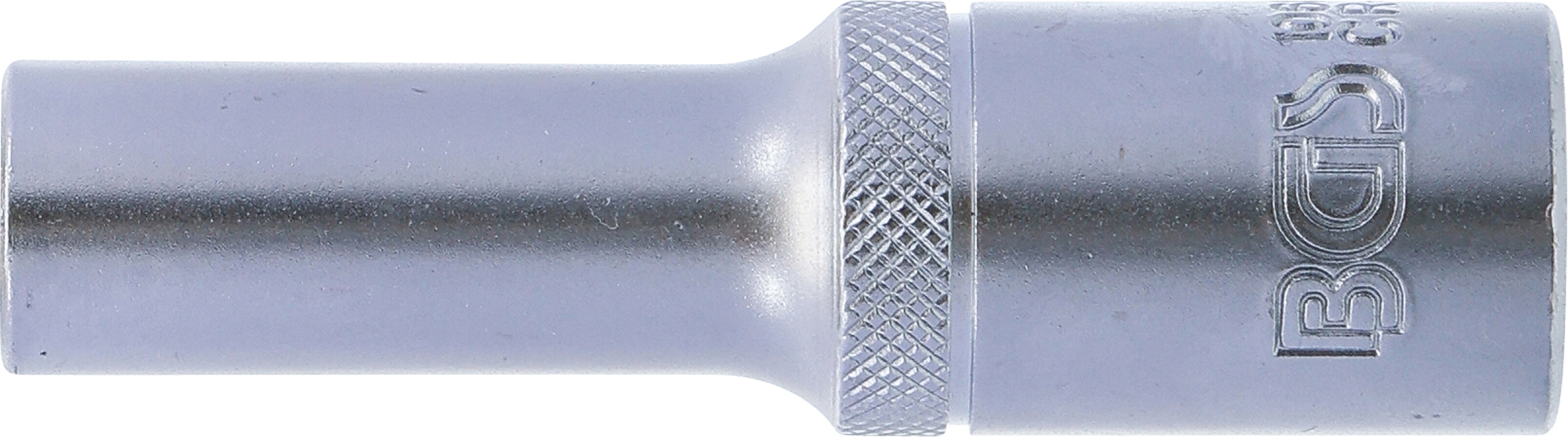BGS Steckschlüssel-Einsatz Zwölfkant, tief | Antrieb Innenvierkant 12,5 mm (1/2") | SW 10 mm