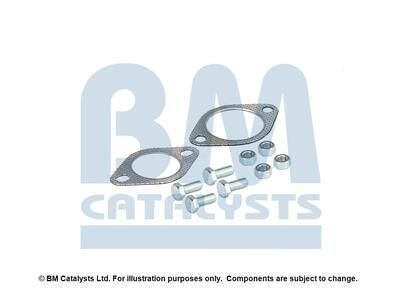 Montagesatz, Abgasrohr