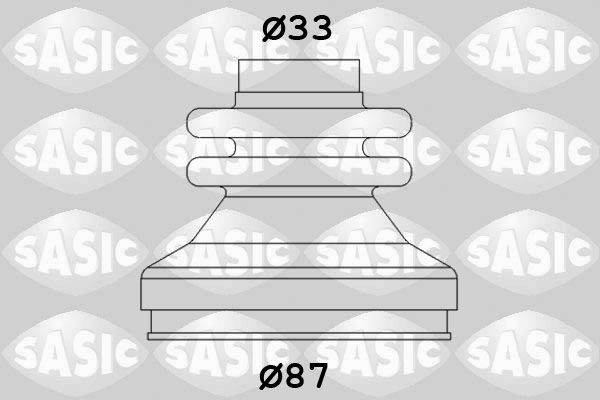 Faltenbalgsatz, Antriebswelle