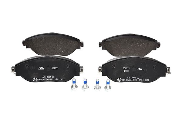 Bremsbelagsatz, Scheibenbremse