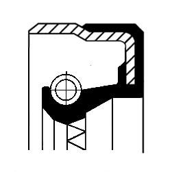 Wellendichtring, Verteilergetriebe