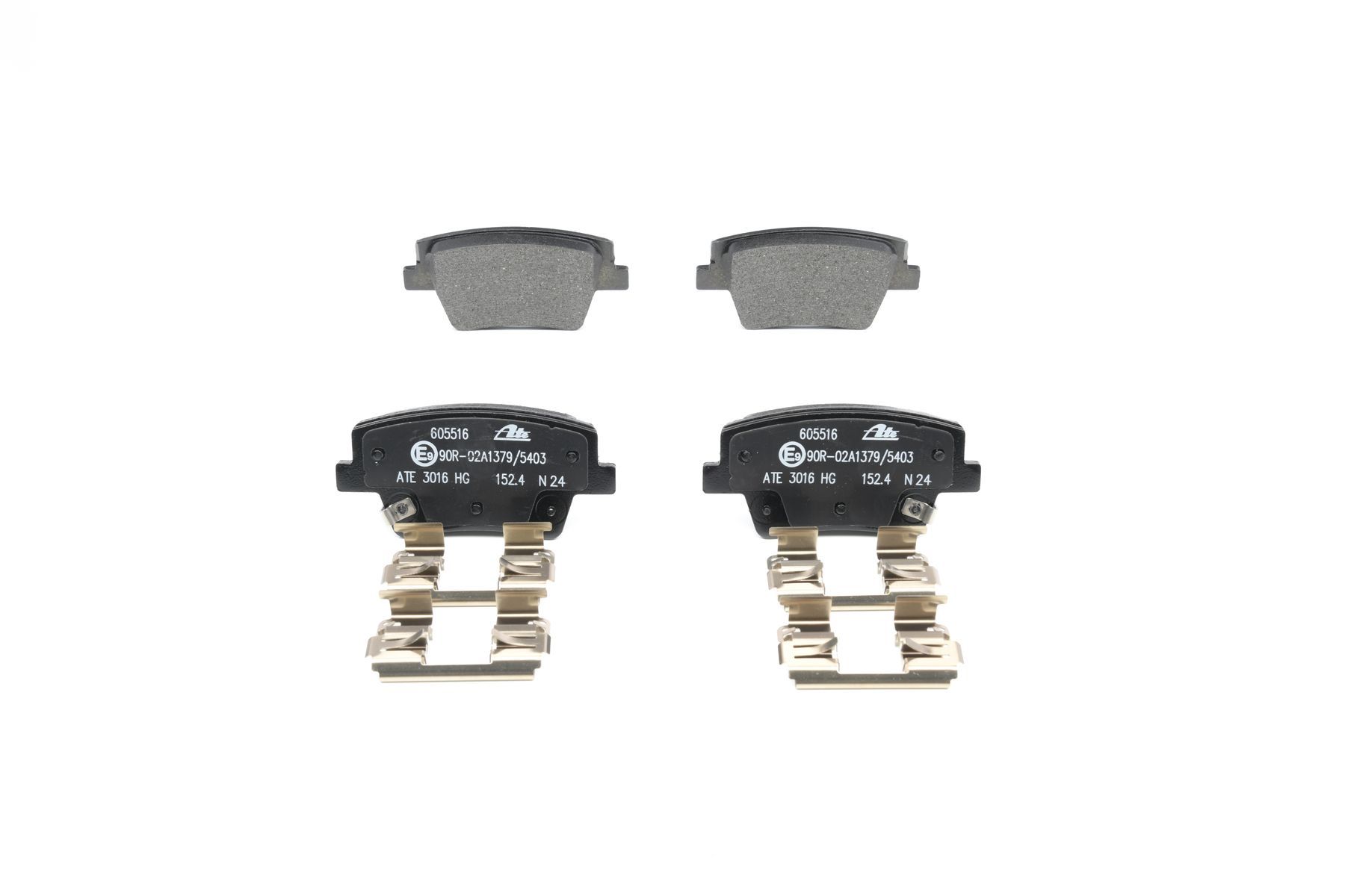 Bremsbelagsatz, Scheibenbremse